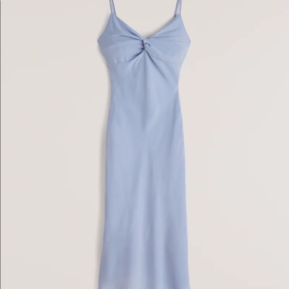 abercrombie twist front midi dress itsallchictome on LTK